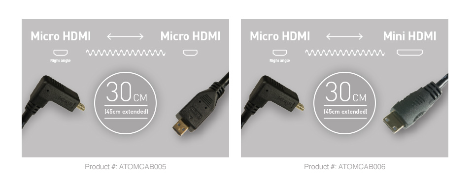 Atomos HDMI Cables