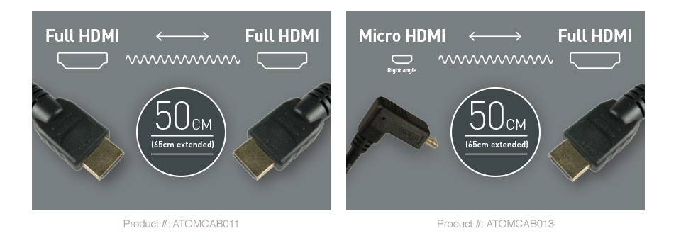 Atomos HDMI Cables