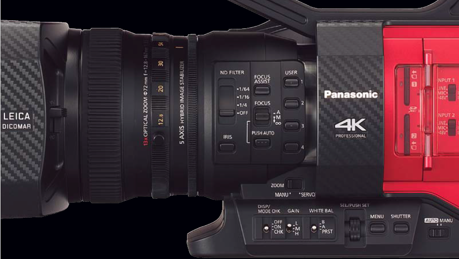 ND Filters, Gain, White Balance